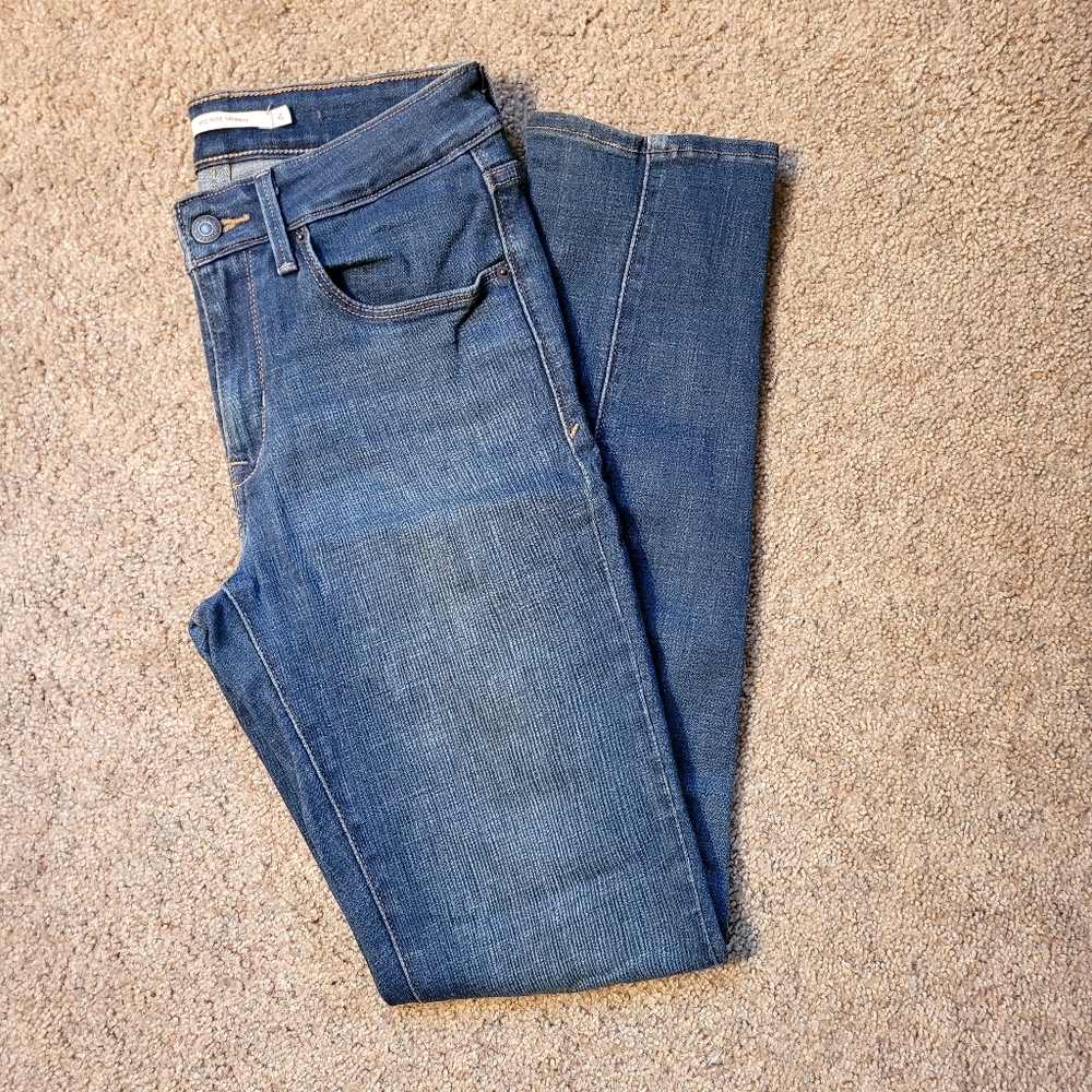 Levi's Midrise Skinny Jeans